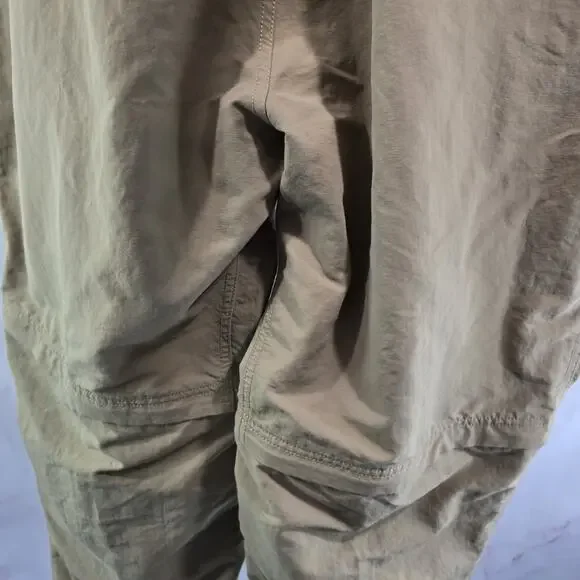 The North Face Pants Mens XXL Tan Beige Paramount Ripstop Zip Off Convertible